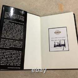 The Art of the Deal Donald Trump Signed Autographed Hardcover Book
