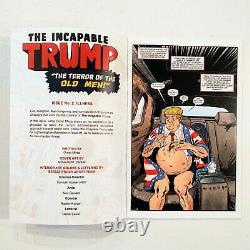 The Incapable Trump #2 Comic Book Nycc 2018 Signed (only 200 Copies) Very Rare