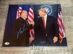 Tom Holman The Boarder Czar Signed 8x10 Dual COAs President Donald Trump