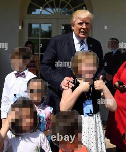 Trump AND Pence autographs White House Take Your Kids to Work Day credential