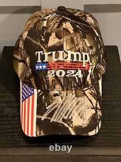 Trump Hat Signed Autographed By Donald Trump