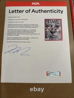 Trump Signed Time Magazine