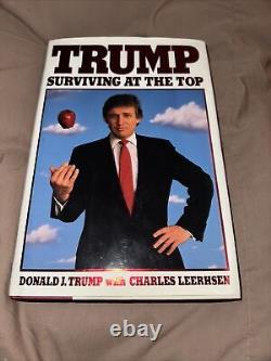 Trump Surviving At Top First Edition Autographed Donald Trump To Jenna
