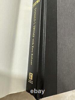 Trump The Art Of The Comeback By Donald J. Trump SIGNED & Inscribed 1st Edition