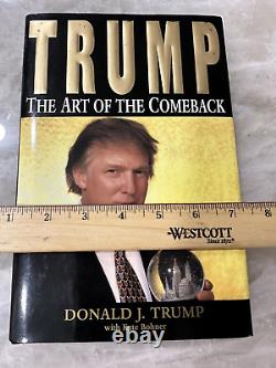 Trump The Art Of The Comeback By Donald J. Trump SIGNED & Inscribed 1st Edition