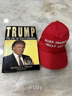 Trump The Art Of The Comeback By Donald J. Trump SIGNED & Inscribed 1st Edition