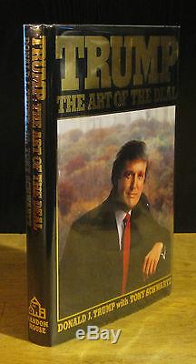 Trump The Art Of The Deal (1987) Donald J. Trump Signed 1st Edition To Walter