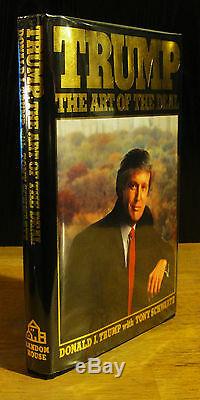 Trump The Art Of The Deal (1987) Donald J. Trump Signed To Eileen 1st Edition
