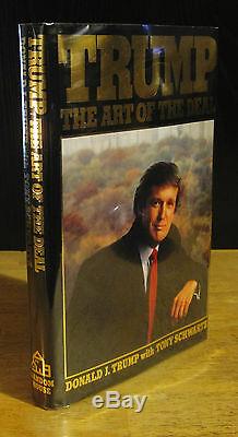 Trump The Art Of The Deal (1987) Donald J. Trump, Signed To Joe, 1st Edition
