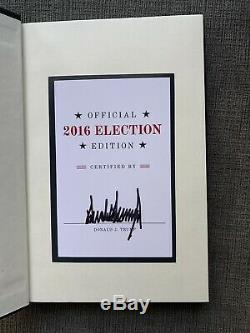 Trump The Art of The Deal. Donald J. Trump with Tony Schwartz. SIGNED