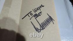 Trump The Art of the Comeback by Donald J. Trump (1997, Hardcover) SIGNED