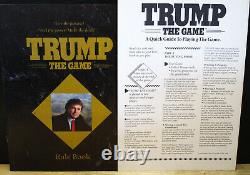 Trump The Game (1989) Donald J. Trump Signed, Milton Bradley, Art Of The Deal