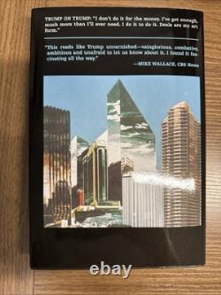 Trump the Art of the Deal by Donald J. Trump and Tony Schwartz SIGNED