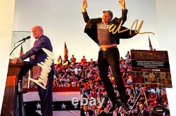 ULTRA RARE! Donald Trump & Elon Musk Signed 8x10 Authentic Autographs withCOA