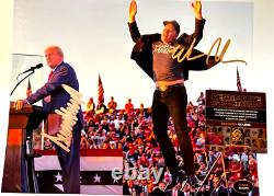 ULTRA RARE! Donald Trump & Elon Musk Signed 8x10 Authentic Autographs withCOA