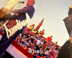 ULTRA RARE! Donald Trump & Elon Musk Signed 8x10 Authentic Autographs withCOA