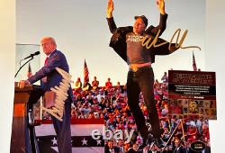 ULTRA RARE! Donald Trump & Elon Musk Signed 8x10 Authentic Autographs withCOA