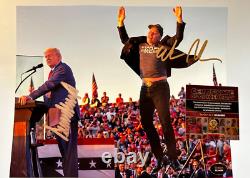 ULTRA RARE! Donald Trump & Elon Musk Signed 8x10 Authentic Autographs withCOA