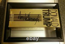 US PRESIDENT DONALD TRUMP FULL SIGNED COLOGNE BOX with PSA Quick opinon reviewed