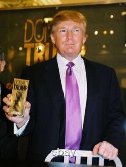 US PRESIDENT DONALD TRUMP FULL SIGNED COLOGNE BOX with PSA Quick opinon reviewed