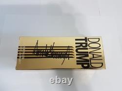 US PRESIDENT DONALD TRUMP FULL SIGNED COLOGNE BOX with PSA Quick opinon reviewed