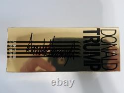 US PRESIDENT DONALD TRUMP FULL SIGNED COLOGNE BOX with PSA Quick opinon reviewed
