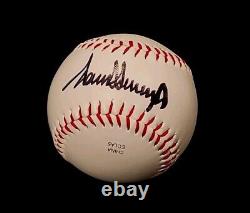 US President Donald J Trump Signed Baseball Presidential Autograph Document USA