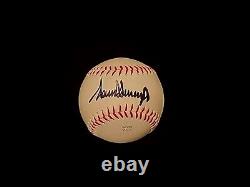 US President Donald J Trump Signed Baseball Presidential Autograph Document USA