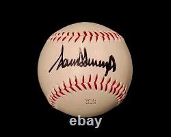 US President Donald J Trump Signed Baseball Presidential Autograph Document USA