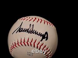 US President Donald J Trump Signed Baseball Presidential Autograph Document USA