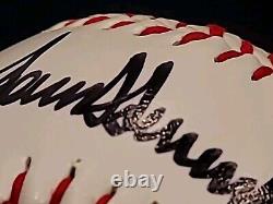 US President Donald J Trump Signed Baseball Presidential Autograph Document USA