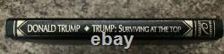 Very Rare, Signed Autograph Numbered 190 President DONALD TRUMP SURVIVING At TOP
