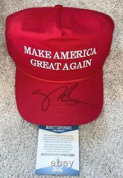 Vice President Mike Pence Signed Hat Donald Trump Make America Great Maga Bas B