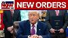 Watch President Trump Signs Orders Ending Biden Era Regulations