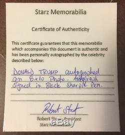 Wow! SIGNED PHOTOGRAPH DONALD TRUMP REPUBLICAN 45 PRESIDENT Authentic Autograph