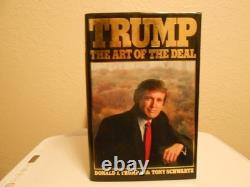 1987 Donald J. Trump 1ère Édition Signée L'Art de la Négociation