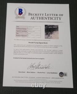 1987 L'Art de l'Affaire Livre Relié SIGNÉ par le Président Donald Trump ! LOA