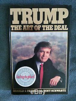 1987 L'art De L'accord Signé Par Donald Trump, Très Rare Relié