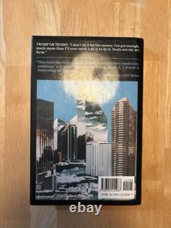 1987 L’art de la négociation Donald Trump Ivana Trump livre signé et autographié JSA LOA