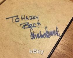 1987 Président Donald J Trump Autograph Autographié Art De Deal Signé Signature