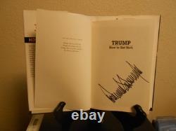 2004 Comment Devenir Riche 1ère Édition Reliée Signée Par Donald J Trump