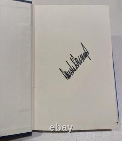 2004 Donald J Trump Pensez Comme Un Milliardaire Livre Signé Authentique