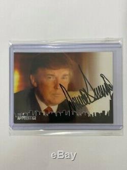 2005 Comic Images Le Donald Trump Apprentice Autographié Trading Card # Dt1