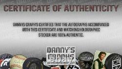 2005 Comic Images The Apprentice Donald Trump Auto Signed Trading Card # 1 Dg Coa