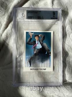 2016 Jsa Autograph Media Donald Trump Signed & 1989 Bgs 9 Rotten To The Core #26