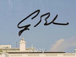 3 Présidents George HW Bush, George W Bush, Photo de la Maison Blanche signée par Donald Trump