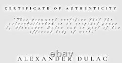 ALEXANDER DULAC DONALD TRUMP #47 Impressions Authentiques Signées à la Main Éd. de 10 COA