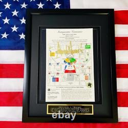 AUTENTIQUE Photo Signée de l'Inauguration de Donald Trump avec Certificat d'Authenticité