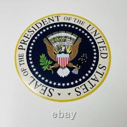 AUTENTIQUE Signature Autographe Billet Or Inauguration Donald Trump 2025