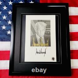 AUTENTIQUE Signature d'Inauguration de Donald Trump 2025